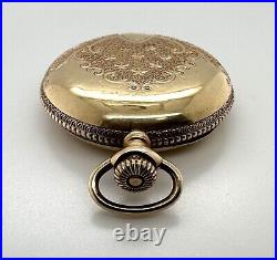 Antique Essex Columbia Gold Filled 0s Pocket Watch Hunter Case Only 22.5 Grams
