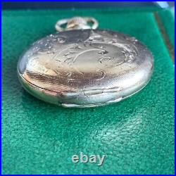 Antique FAHY Montauk 20 Years 6S Gold Filled Hunter Pocket Watch Case Fits Elgin