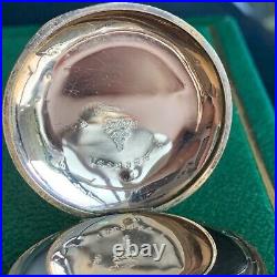 Antique FAHY Montauk 20 Years 6S Gold Filled Hunter Pocket Watch Case Fits Elgin