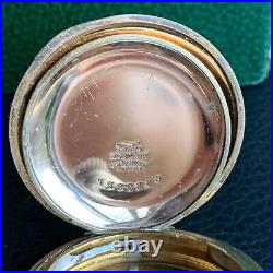Antique FAHY Montauk 20 Years 6S Gold Filled Hunter Pocket Watch Case Fits Elgin