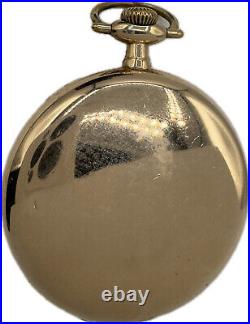 Antique Fahy's Montauk Swing Out Pocket Watch Case for 12 Size Gold Filled