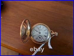 Antique Gold Filled American Waltham Pocket Watch