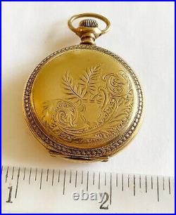 Antique Gold Filled Elgin Hunting Case Watch, 0 Size