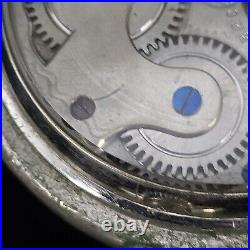 Antique Goliath 71mm Case C&B Cross & Beguelin Centennial Pocket Watch Swiss