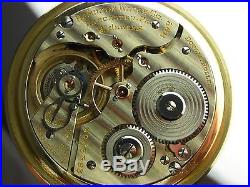Antique Hamilton 16s 992E, 21 jewels Rail Road pocket watch. Wadsworth case 1939