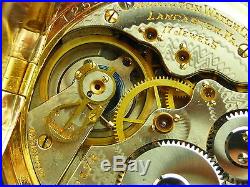 Antique Hamilton 16s pocket watch. Beautiful Tri-color gold Hunter case. 1906