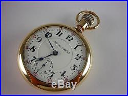 Antique Hamilton 940 18s 21 jewel Rail Road pocket watch. Amazing case. 1911