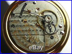 Antique Hamilton 940 Rail Road 18s pocket watch 1912 Gold filled case. 21 rubies