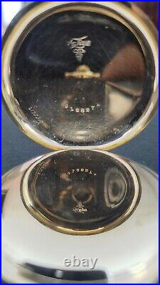 Antique Hamilton 972 Pocket Watch, 16 Size, 17-Jewel, Gold Filled Hinged Case