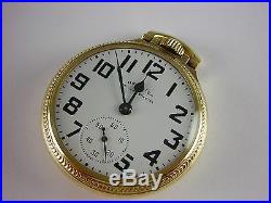 Antique Hamilton 992B 16s 21 jewel Rail Road pocket watch. Hamilton case. 1952