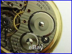 Antique Hamilton 992B 16s 21 jewel Rail Road pocket watch Made 1949. Nice case