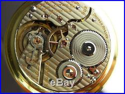 Antique Hamilton 992 16s 21 jewel Rail Road pocket watch. Rare Wadsworth case