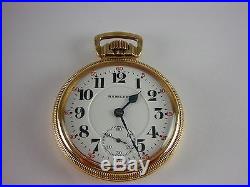 Antique Hamilton 992 16s 21 jewel Rail Road pocket watch original case. 1926