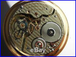 Antique Hamilton 992 16s 21 jewel Rail Road pocket watch original case. 1926