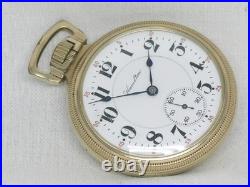 Antique Hamilton 992 21 Jewel Railroad Watch, 10k Gold Mainliner Case, Serviced
