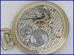 Antique Hamilton 992 21 Jewel Railroad Watch, 10k Gold Mainliner Case, Serviced