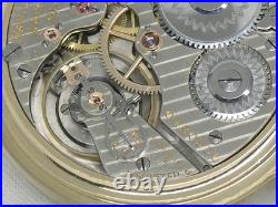 Antique Hamilton 992 21 Jewel Railroad Watch, 10k Gold Mainliner Case, Serviced