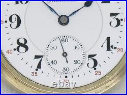 Antique Hamilton 992 21 Jewel Railroad Watch, 10k Gold Mainliner Case, Serviced