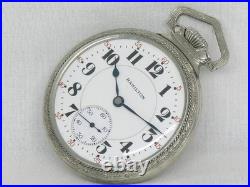 Antique Hamilton 992 21 Jewel Railroad Watch, 14k Gold Filled Case, Serviced