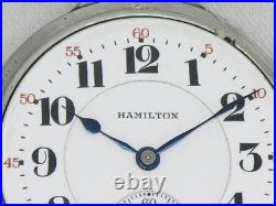 Antique Hamilton 992 21 Jewel Railroad Watch, 14k Gold Filled Case, Serviced