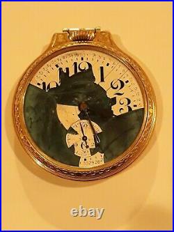 Antique Hamilton 992b Pocket Watch 1ok Goldfilled Case For Parts Or Repair