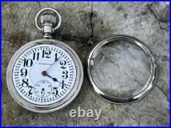 Antique Hamilton Grade 956 Pocket Watch 16s 17 Jewels 1921 Bass Case