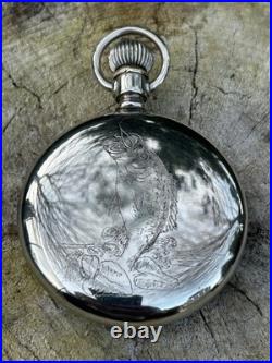 Antique Hamilton Grade 956 Pocket Watch 16s 17 Jewels 1921 Bass Case