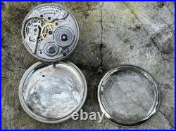 Antique Hamilton Grade 956 Pocket Watch 16s 17 Jewels 1921 Bass Case