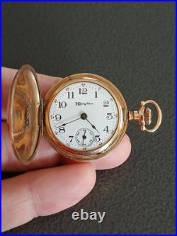 Antique Hampden Molly Stark 3/0sz Pocket Watch 7j RUN'S