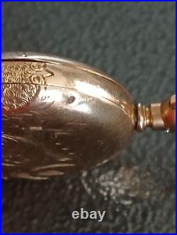 Antique Hampden Molly Stark 3/0sz Pocket Watch 7j RUN'S