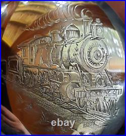 Antique Hand Polished Train Case For 18s Movement 3#s Match
