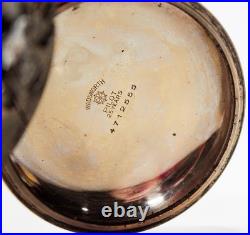 Antique ILLINOIS Wadsworth PILOT 25 Years Case 21 Ruby Jewels Pocket Watch WORKS