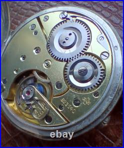 Antique IXL Prot Eterna Swiss Made Pocket Watch in Silver Case