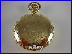 Antique Illinois 18s Bunn Special Rail Road pocket watch. 1908. 21j. Lovely case