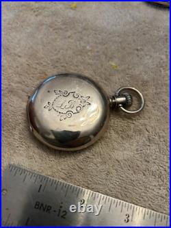 Antique Illinois Coin Silver Hunting Case Pocket Watch
