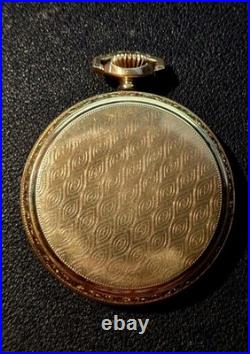Antique Illinois Pocket Watch 10k Goldfilled Grade 806 Railroad 16s 21j