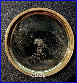 Antique Illinois Pocket Watch 10k Goldfilled Grade 806 Railroad 16s 21j