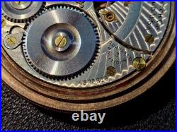 Antique Illinois Pocket Watch 10k Goldfilled Grade 806 Railroad 16s 21j