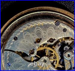 Antique Illinois Pocket Watch 10k Goldfilled Grade 806 Railroad 16s 21j