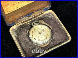 Antique Illinois Springfield Watch Co. Autocraft 17j Pocket Watch 7 Case (ey)