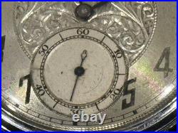 Antique Illinois Springfield Watch Co. Autocraft 17j Pocket Watch 7 Case (ey)