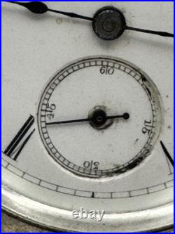 Antique Illinois Sz 18 Grade 2 Pocket Watch Newport Coin Sliver Case 1882