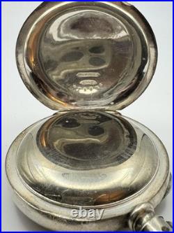 Antique Illinois Sz 18 Grade 2 Pocket Watch Newport Coin Sliver Case 1882