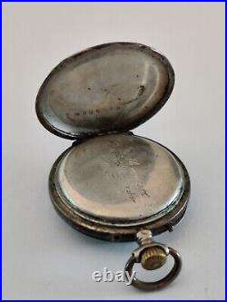 Antique Karl Morawetz Silver Pocket Watch Case K. U. K Hof-urchmaher Vienna As IS