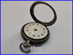 Antique Karl Morawetz Silver Pocket Watch Case K. U. K Hof-urchmaher Vienna As IS