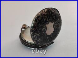 Antique Karl Morawetz Silver Pocket Watch Case K. U. K Hof-urchmaher Vienna As IS