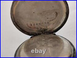 Antique Karl Morawetz Silver Pocket Watch Case K. U. K Hof-urchmaher Vienna As IS