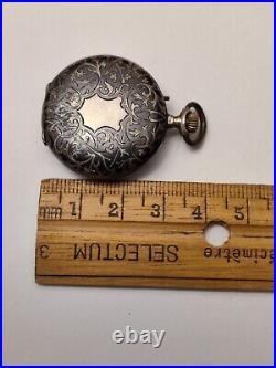 Antique Karl Morawetz Silver Pocket Watch Case K. U. K Hof-urchmaher Vienna As IS