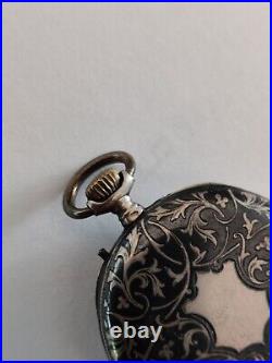 Antique Karl Morawetz Silver Pocket Watch Case K. U. K Hof-urchmaher Vienna As IS