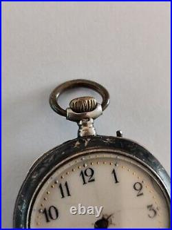 Antique Karl Morawetz Silver Pocket Watch Case K. U. K Hof-urchmaher Vienna As IS